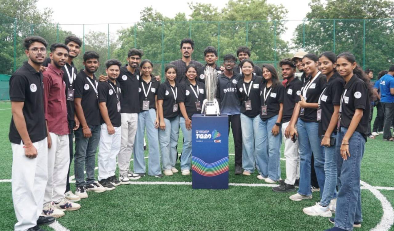 TG20 Winners Trophy Tour energises Sreenidhi University campus