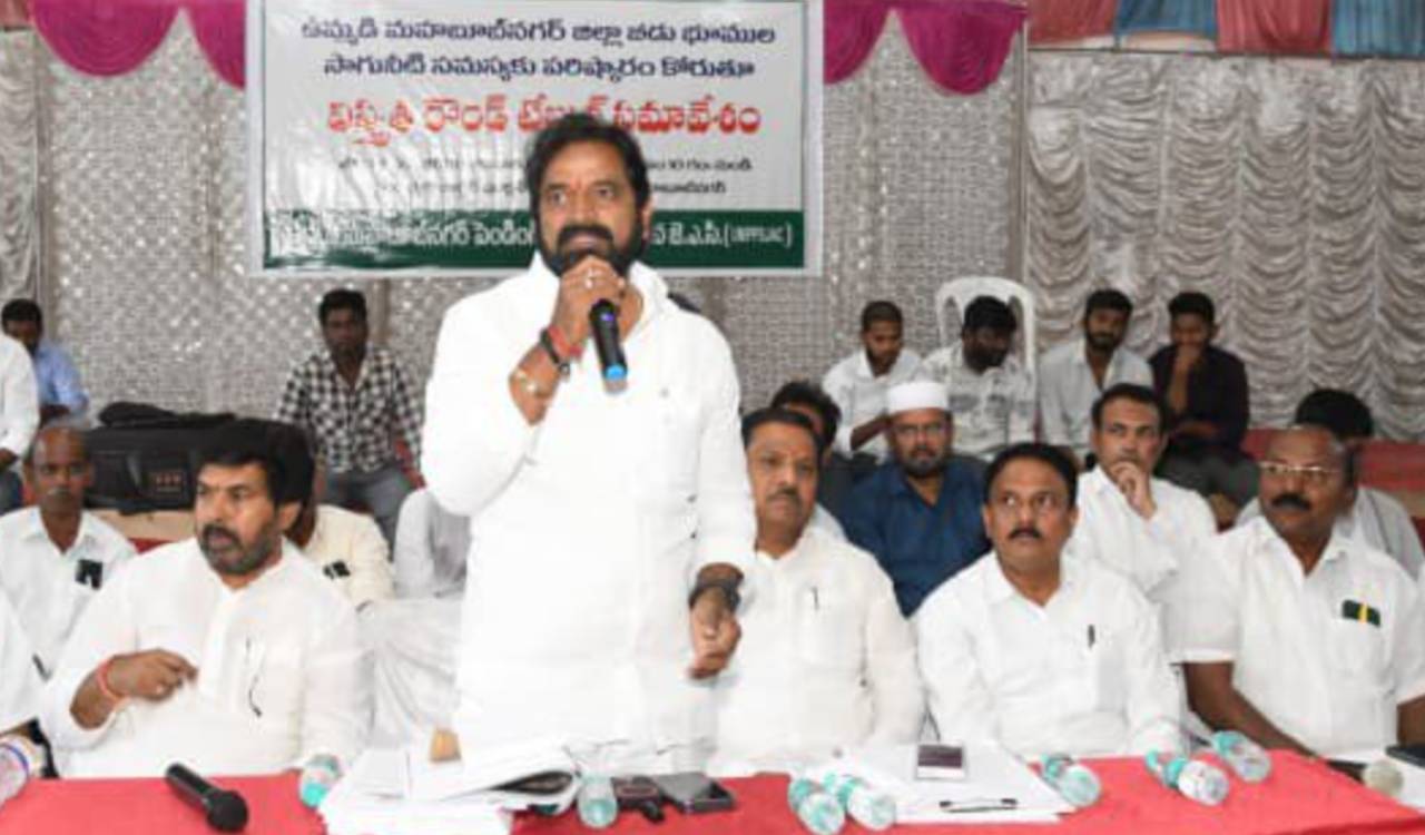 BRS accuses Congress govt of neglecting Palamuru irrigation projects