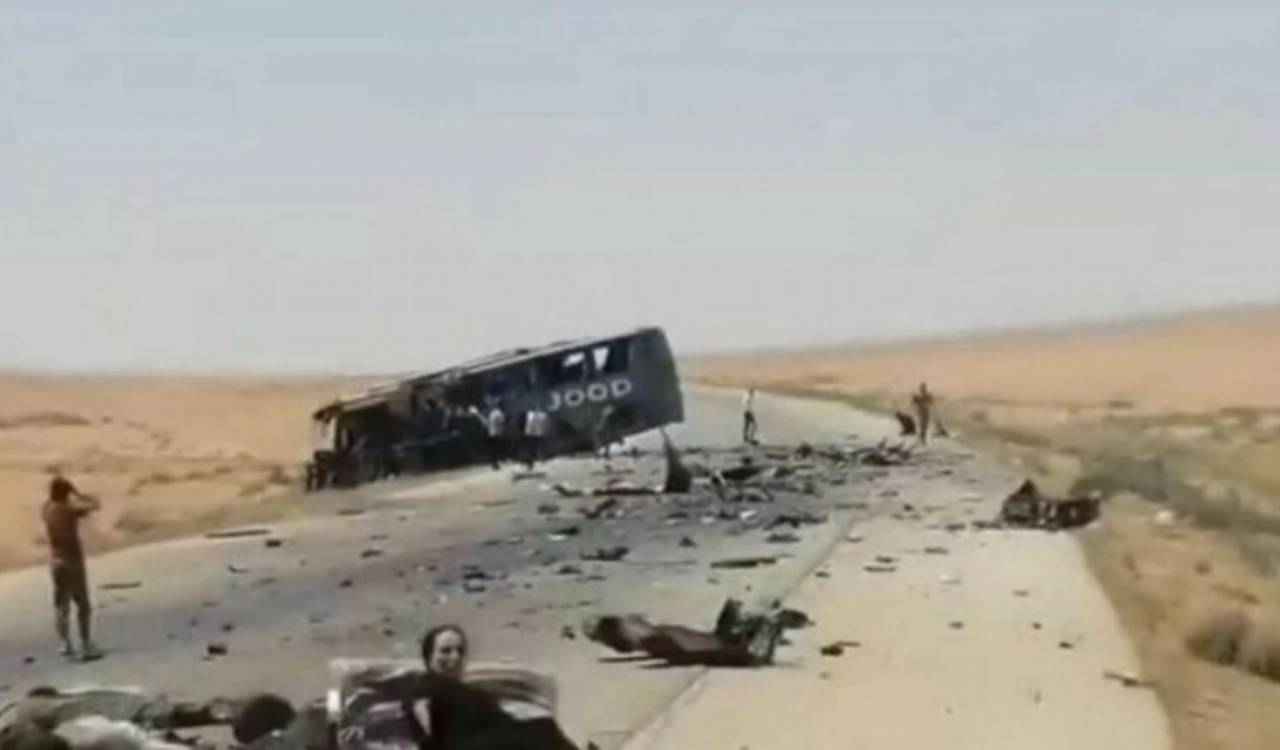 35 killed in Syria highway bus collision