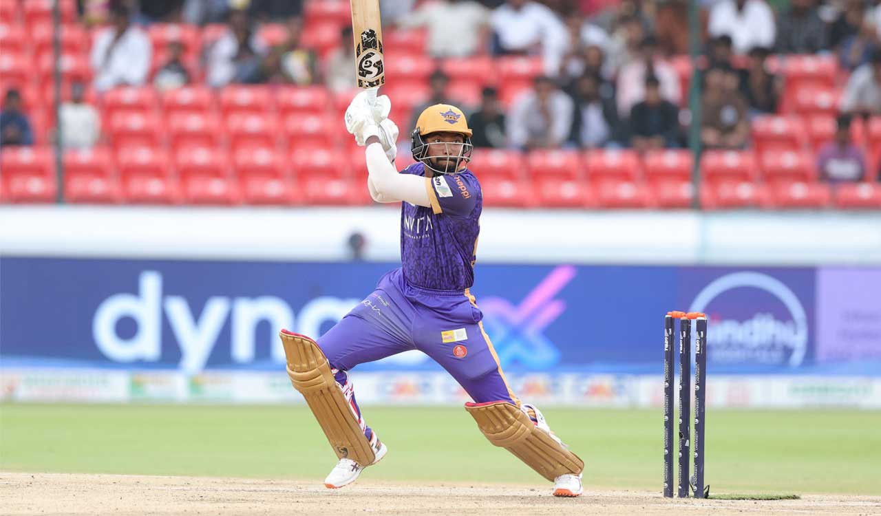 K Himateja’s unbeaten century powers Khammam Aces to victory