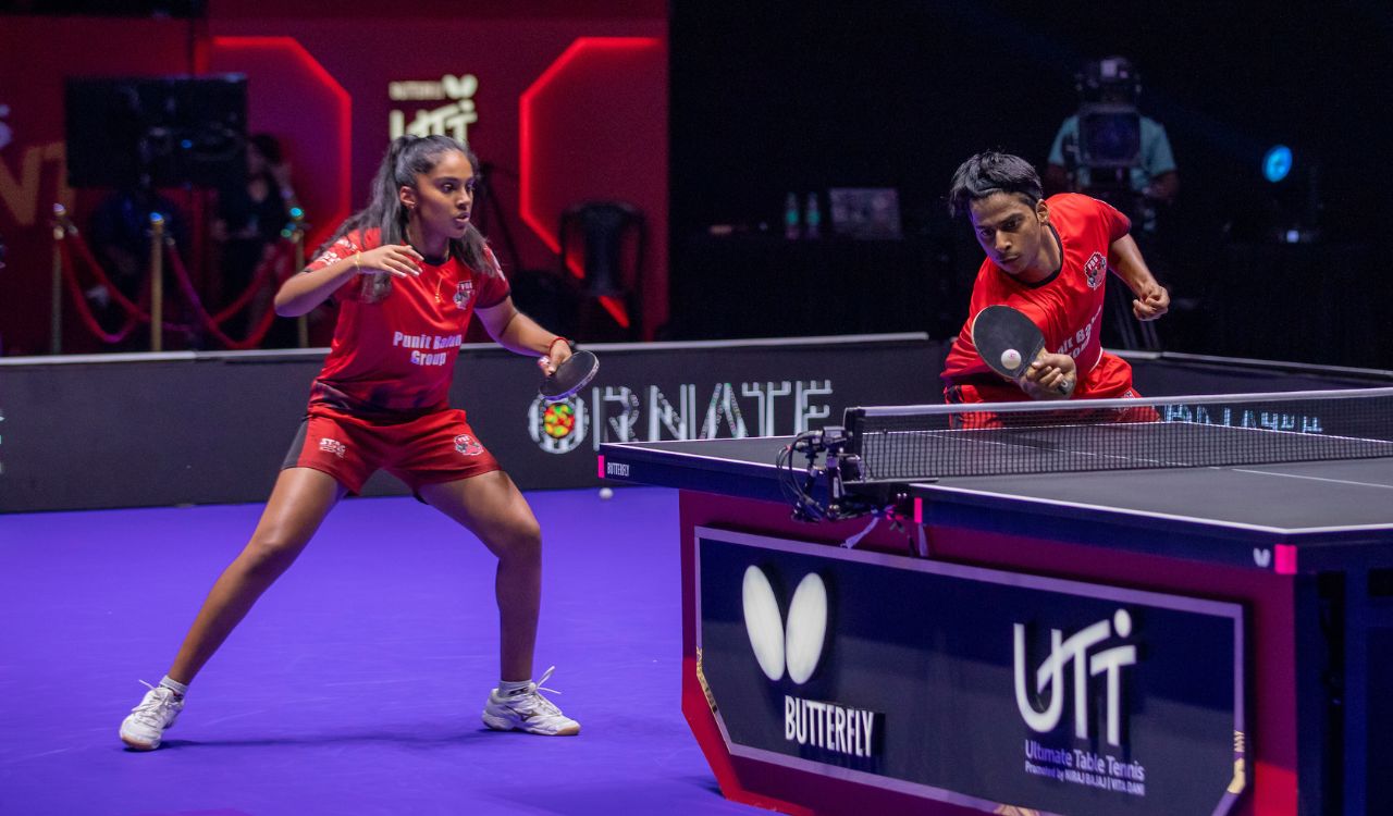 Ultimate Table Tennis: Prithika Pavade stars as PBG Pune Jaguars defeat UP Prometheans 9-6 for maiden win