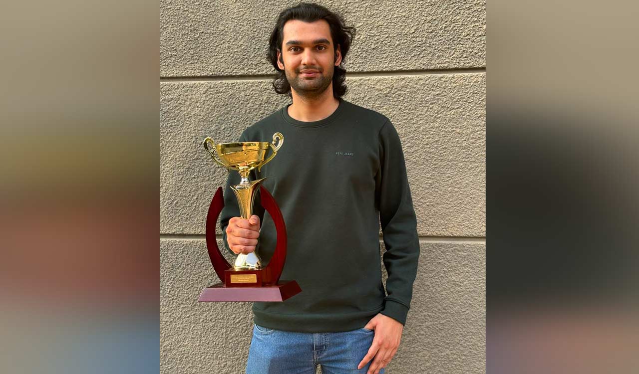 Telangana’s GM Raja Rithvik wins silver at Menuires International Chess Championship