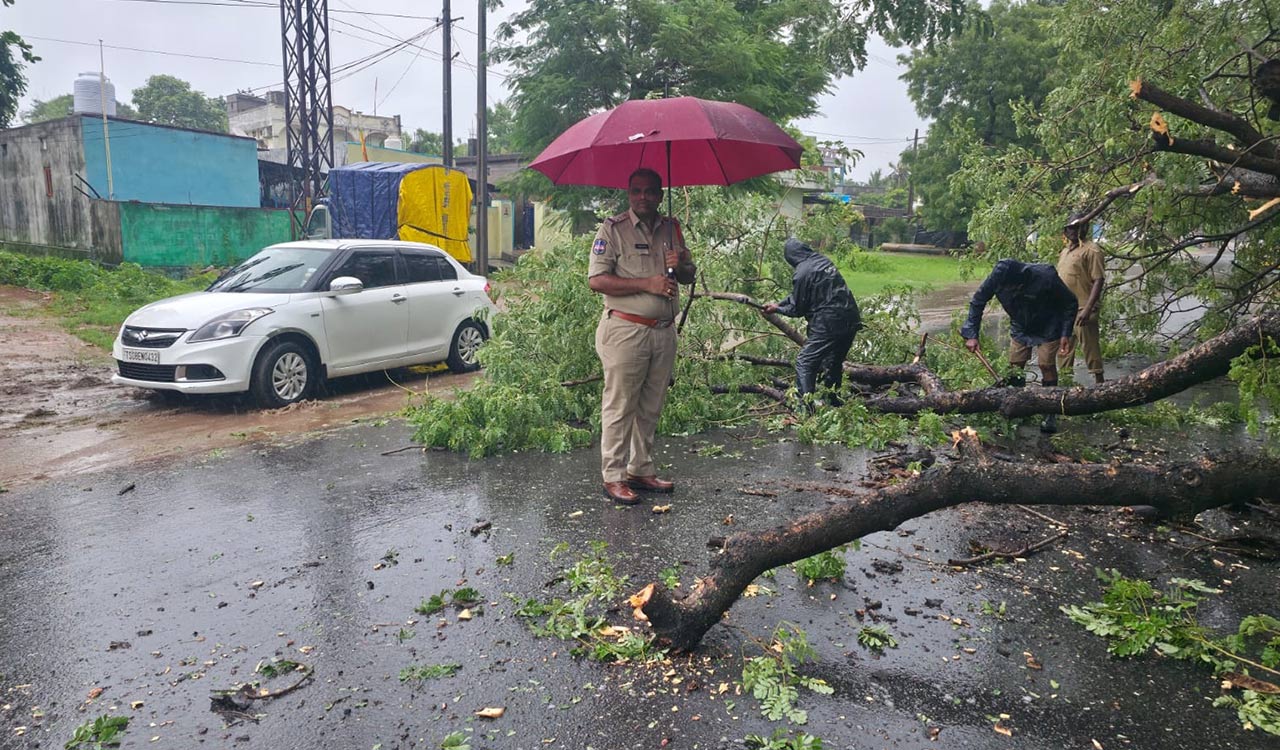 Holiday for schools in most of North Telangana districts due to heavy rains