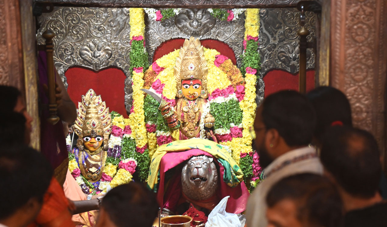 Grand arrangements in place for Lashkar Bonalu at Ujjaini Mahakali temple