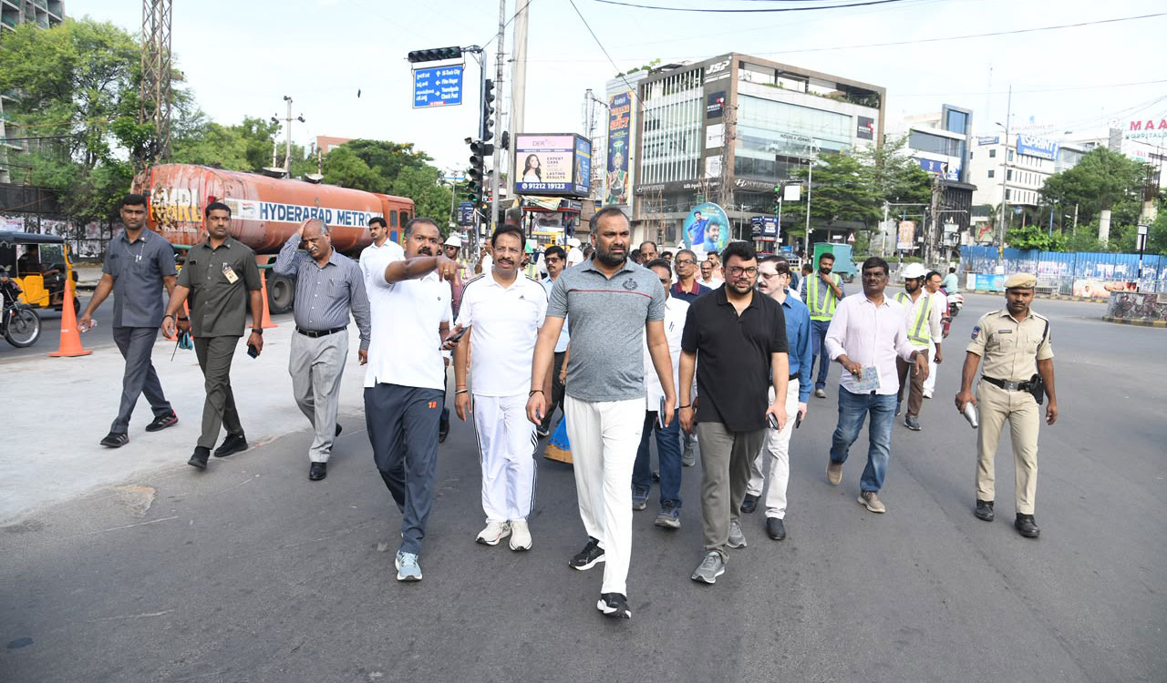 Hyderabad police step up preparations for proposed one-way traffic around KBR park