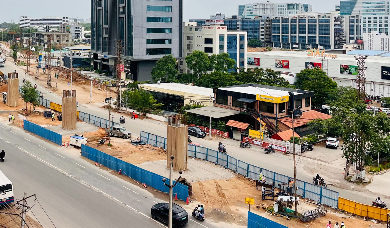 Cyberabad flyover projects face delays, completion target set for May 2027