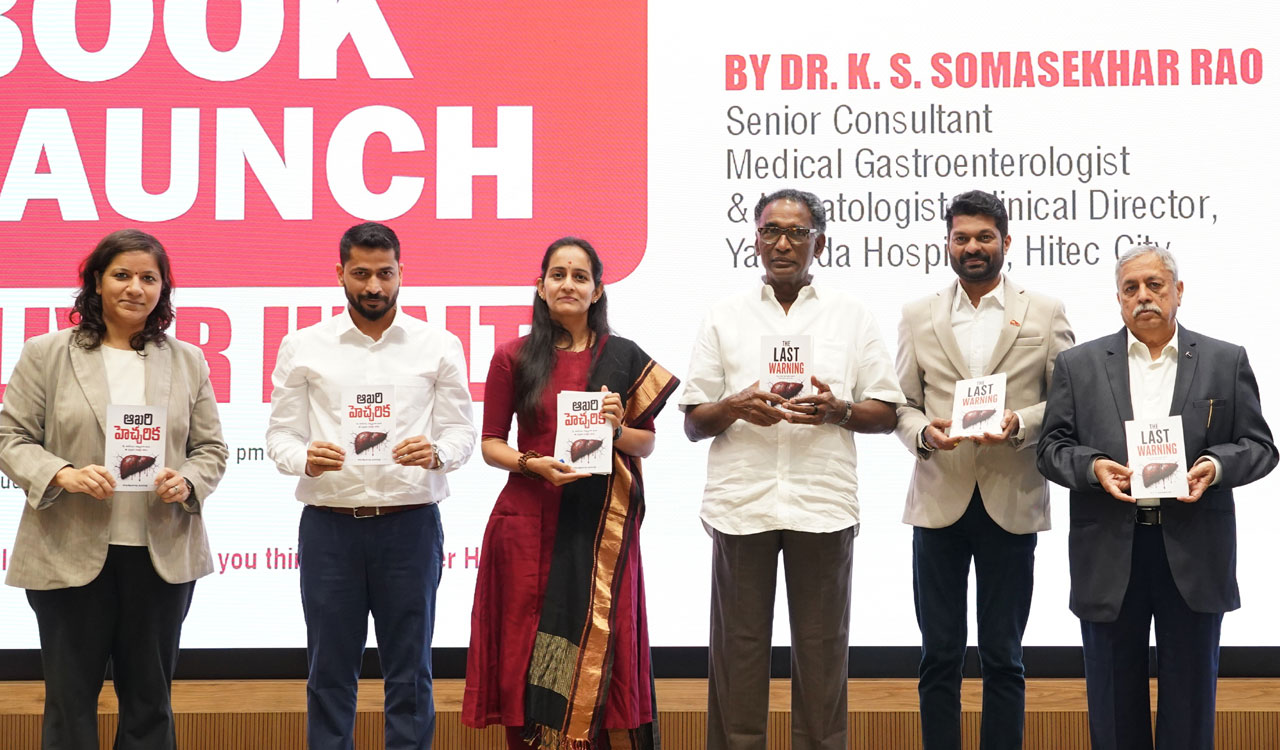 Dr KS Somasekhar Rao launches books to raise awareness on liver health