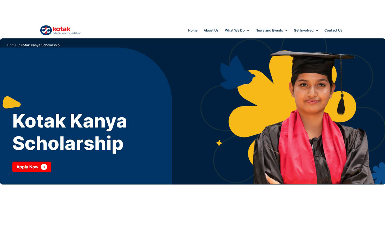 Kotak Education Foundation launches Kotak Kanya Scholarship 2026