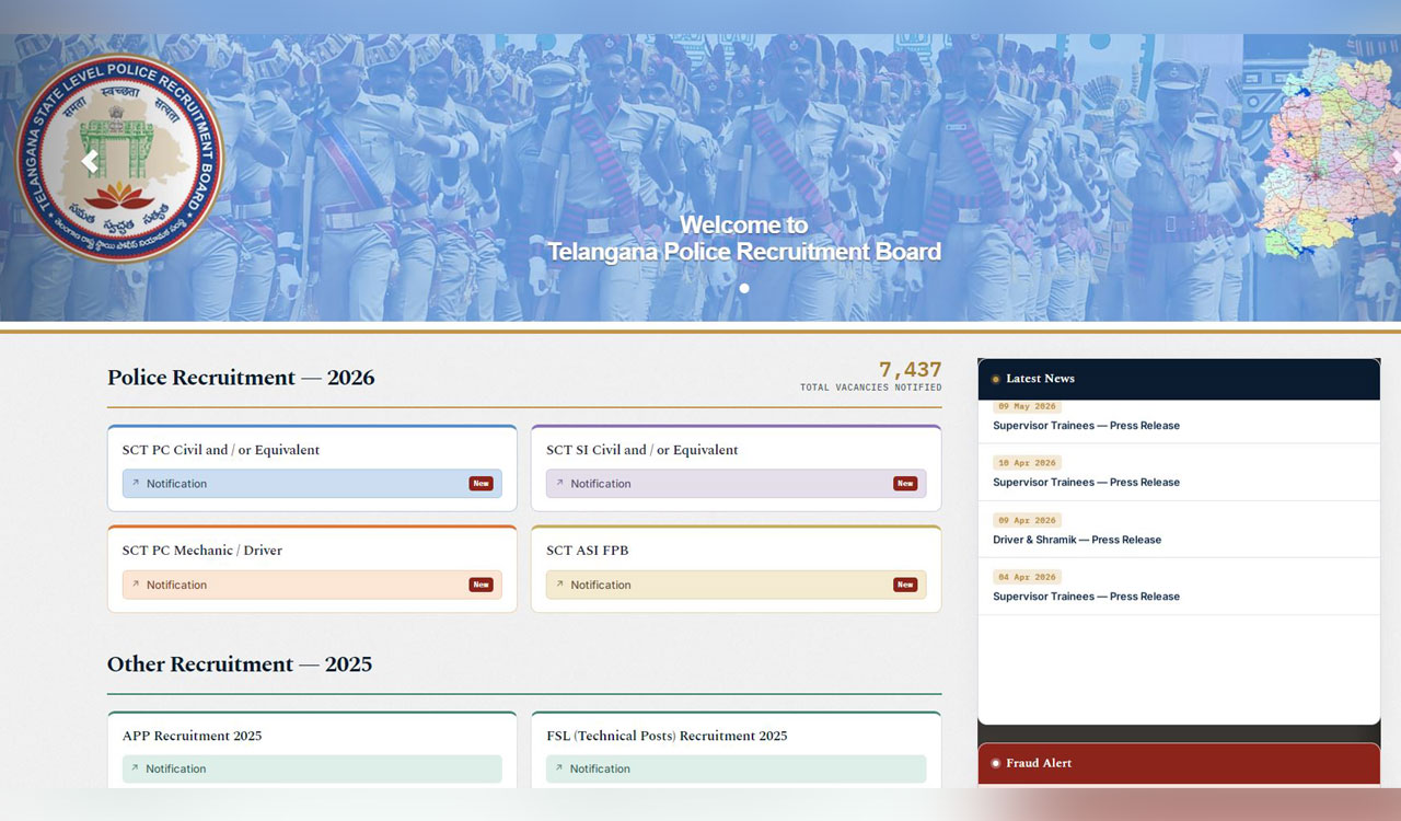 TSLPRB recruitment notification draws flak over ‘Menstruation’ instead of ‘Mensuration’ error