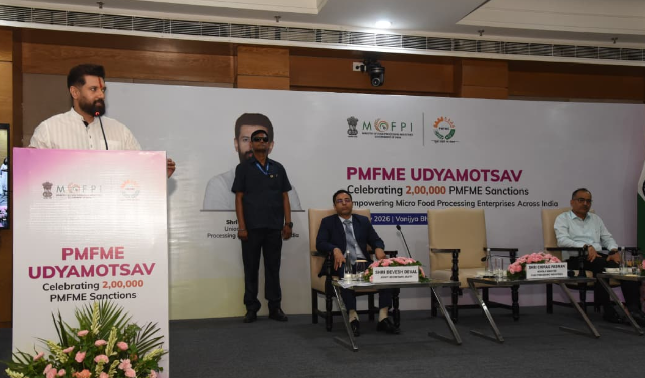 PMFME scheme crosses 2 Lakh loan sanctions, creates nearly 11 Lakh jobs