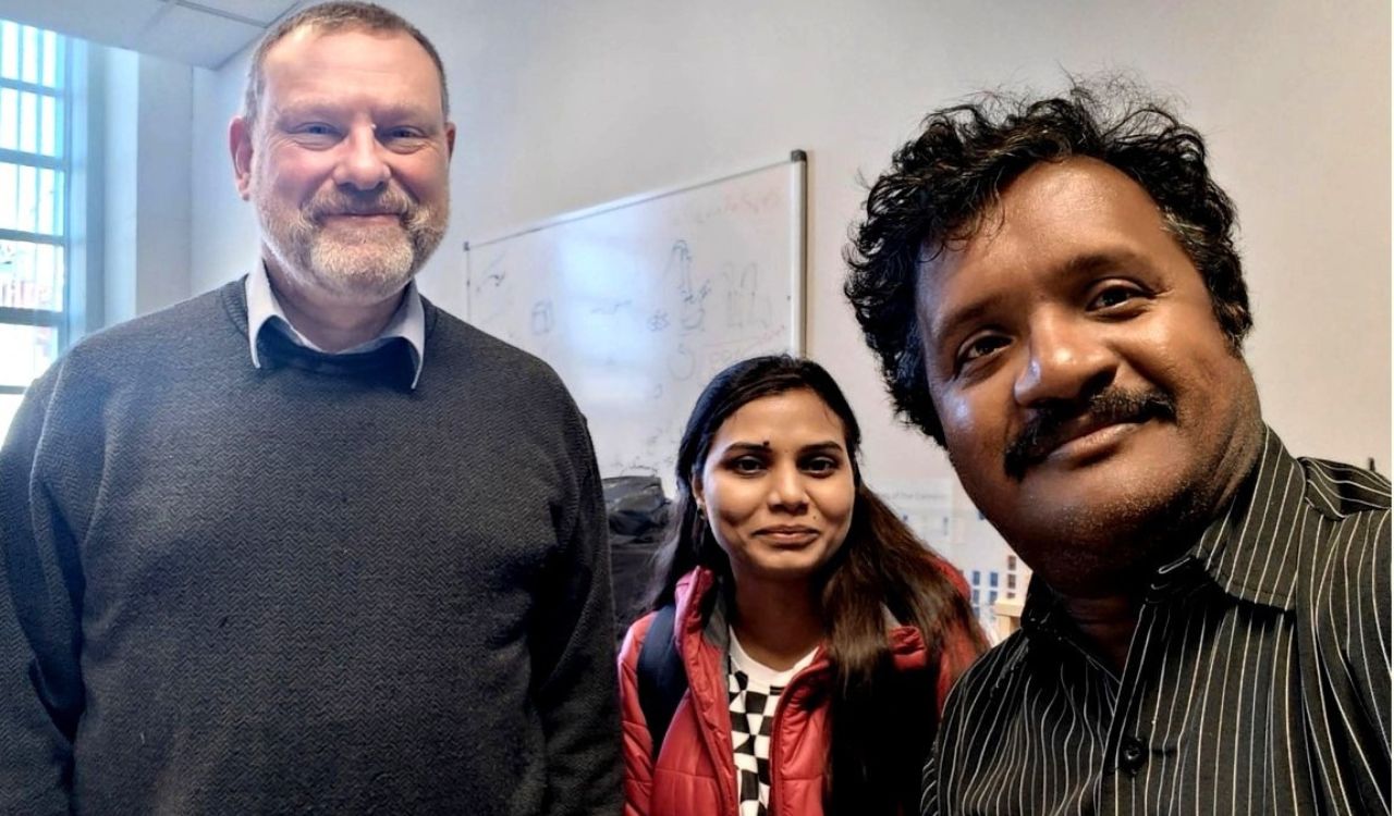 University of Hyderabad faculty and research scholar awarded prestigious Royal Society