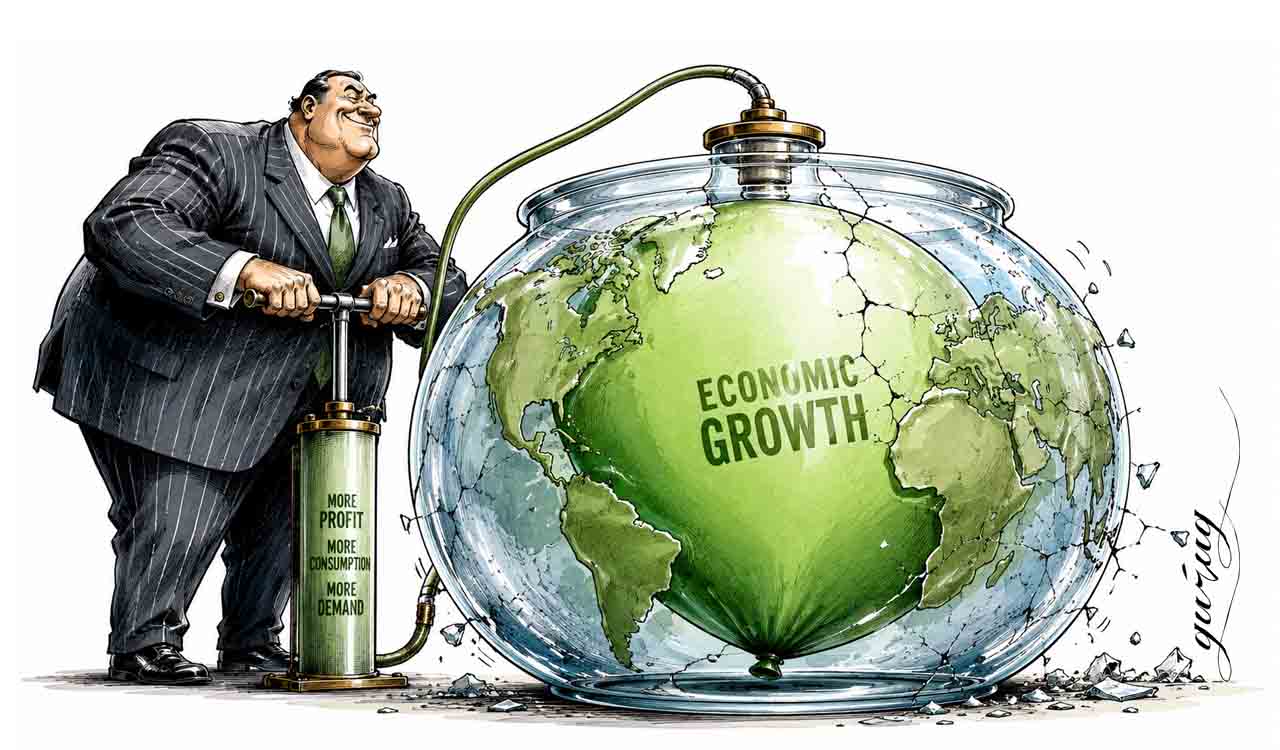 Opinion: Can the world grow infinitely on a finite planet?