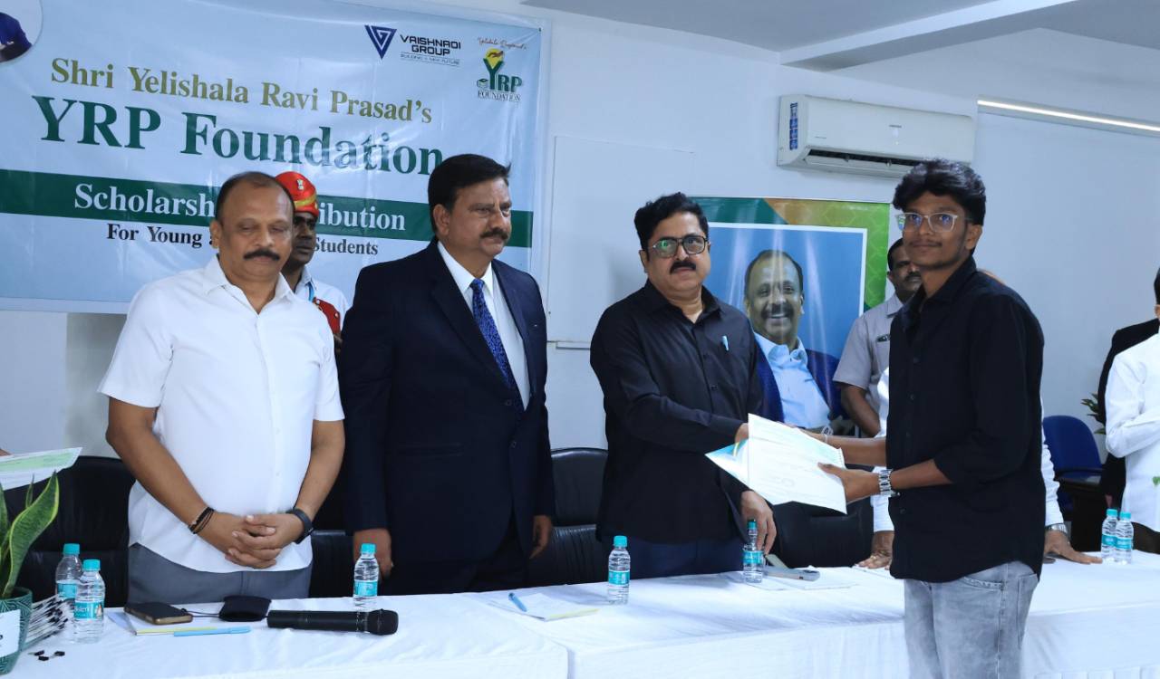 YRP Foundation distributes Rs 74 lakh scholarships to 187 students in Telangana