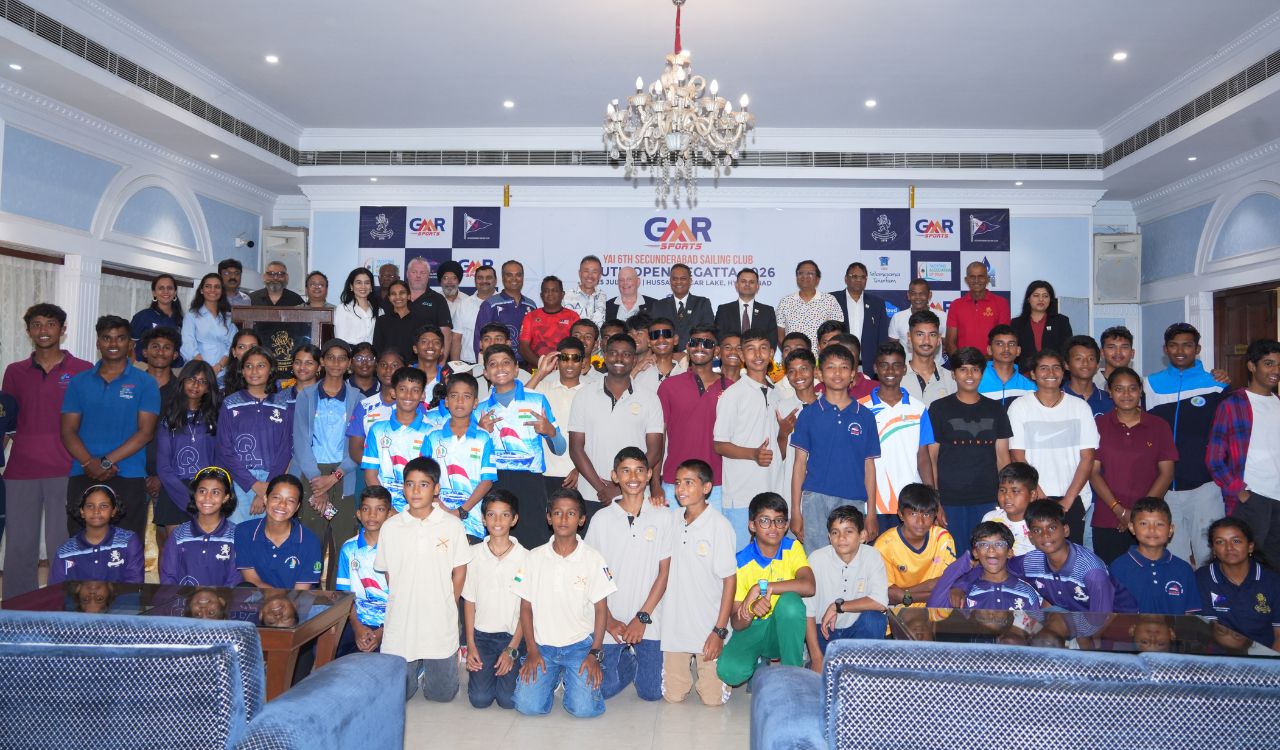 Sixth YAI Secunderabad Club GMR Sports Youth Open Regatta inaugurated at Hussain Sagar in Hyderabad