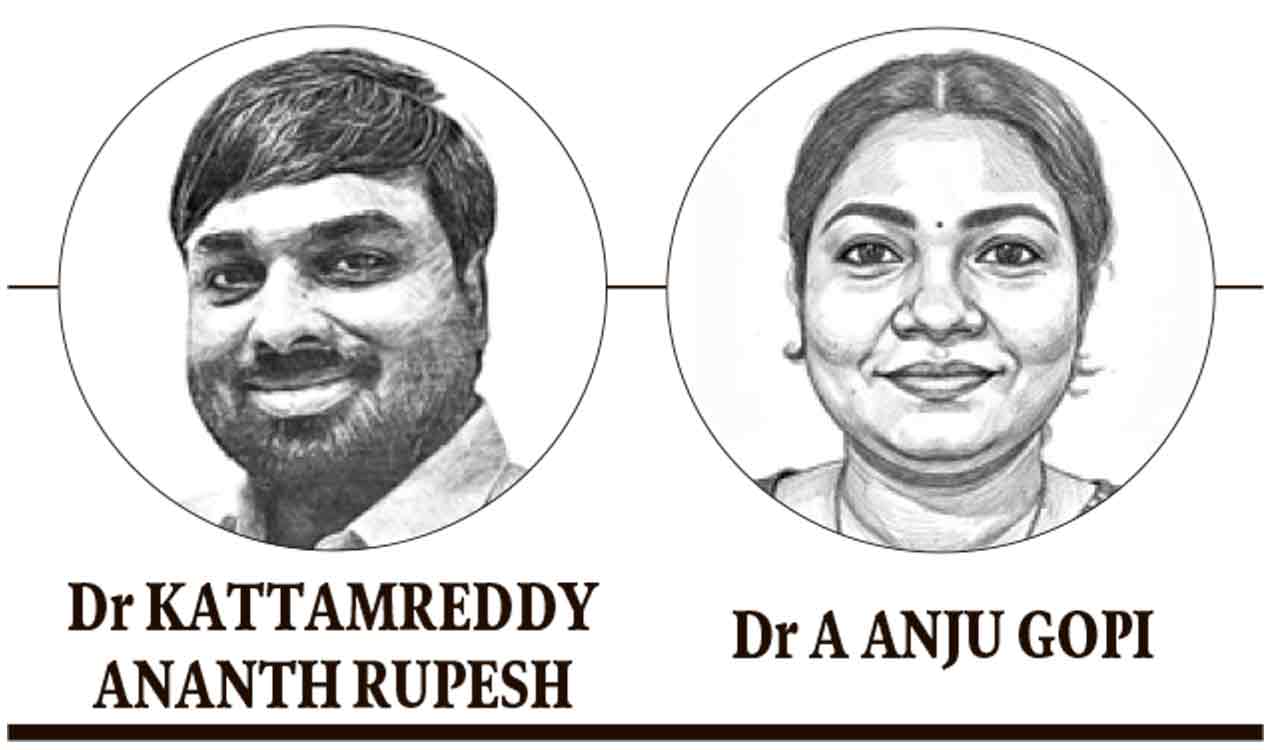 Kattamareddy Ananth Rupesh, Anju Gopi