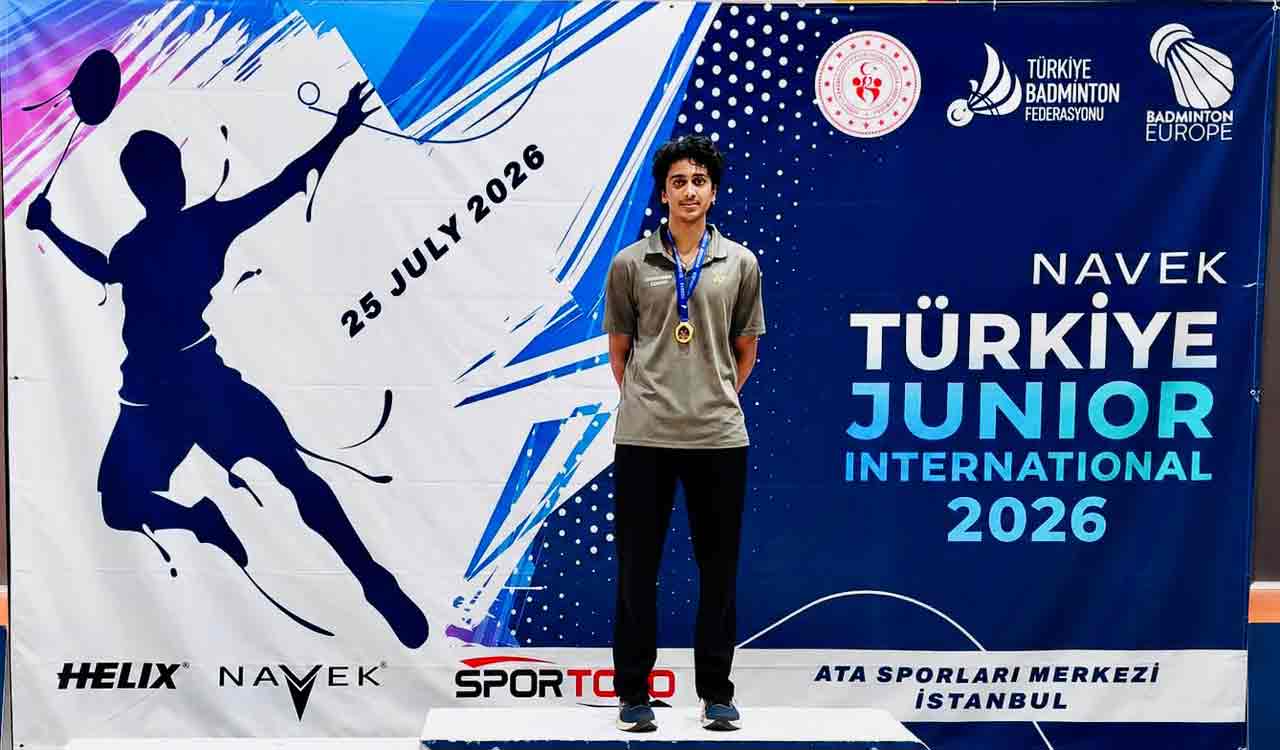 Sai Nachiketh Bhatraju wins Turkish Junior International title