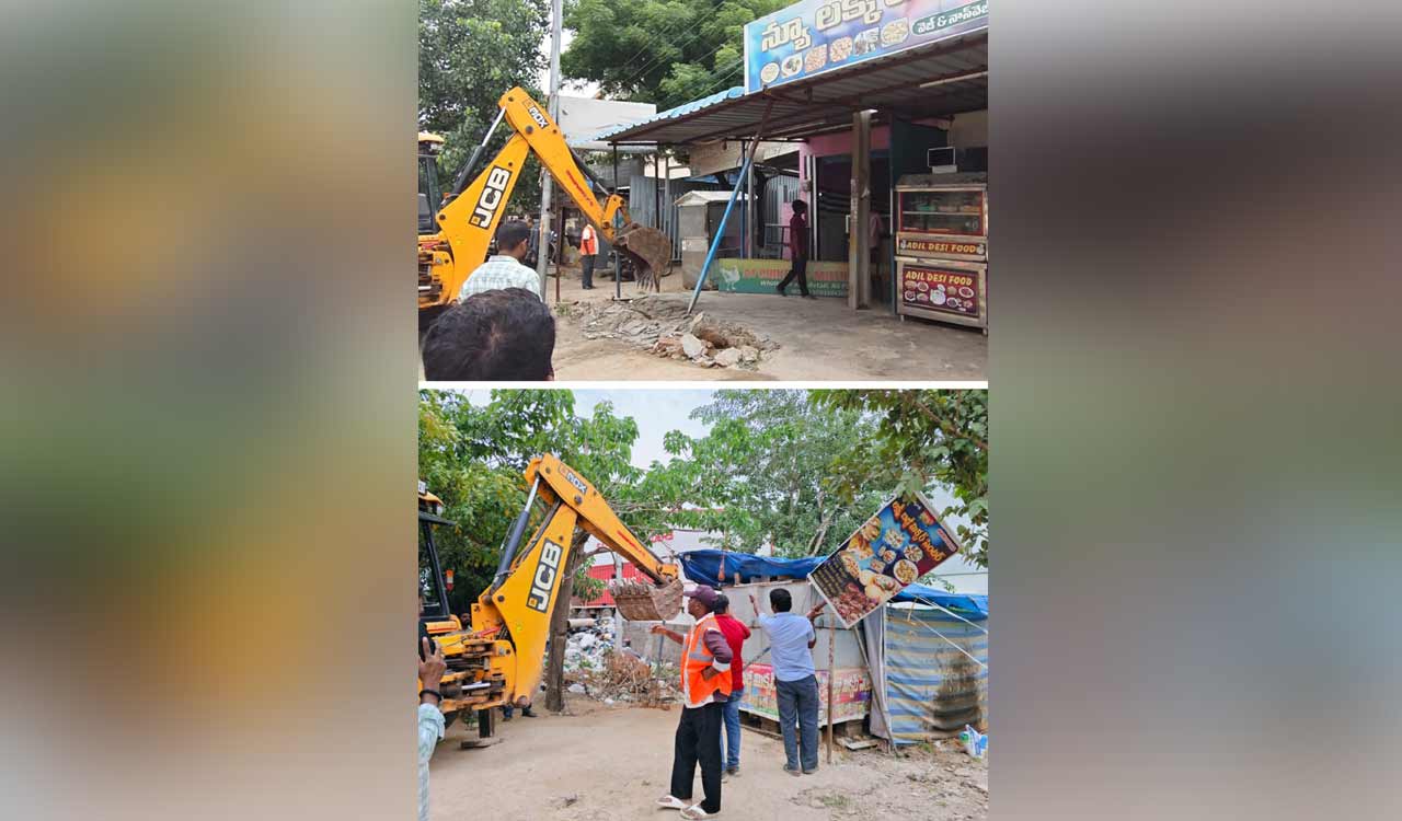 CMC clears 420 encroachments from footpaths across three zones