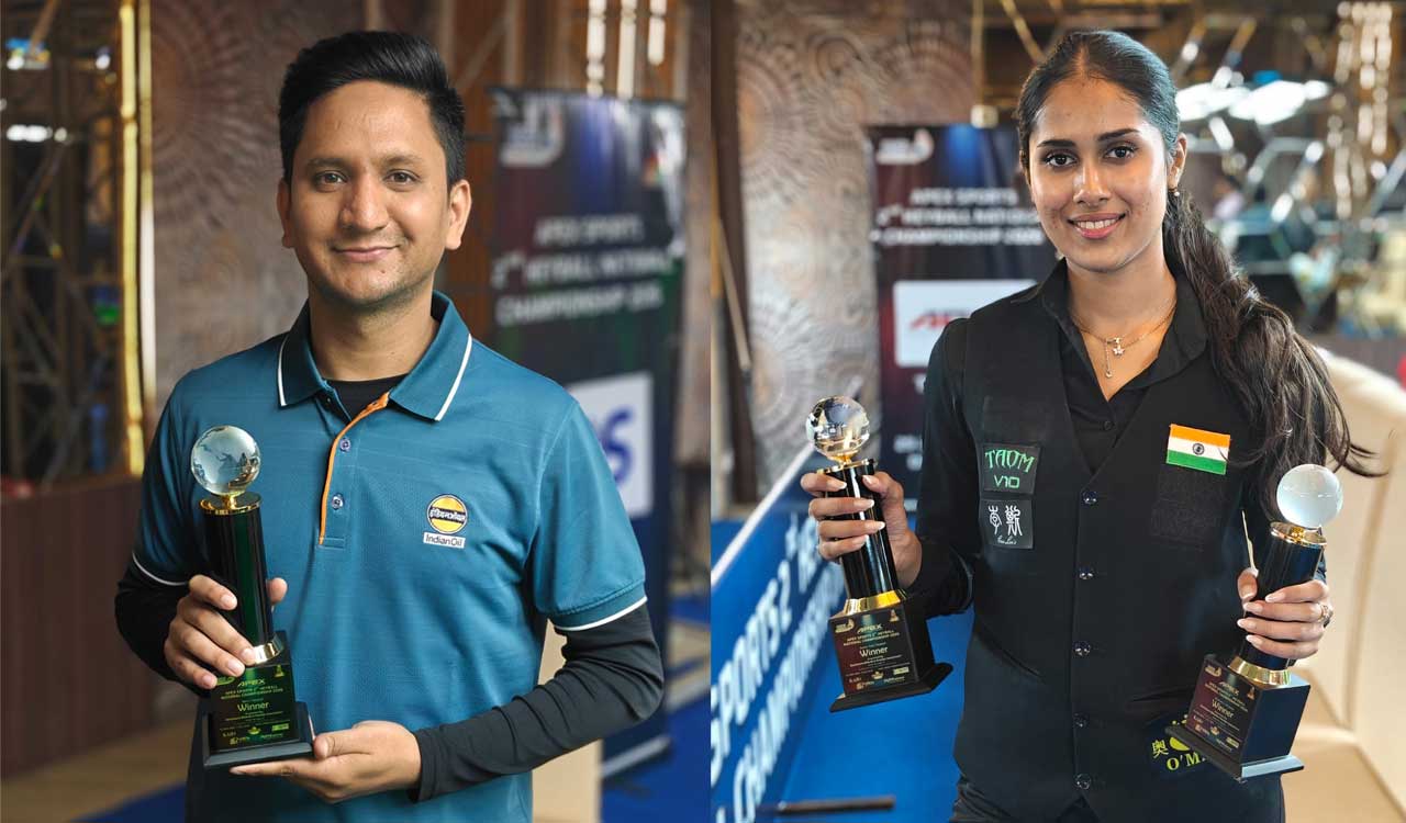 Natasha Chethan completes double at Heyball National Championships