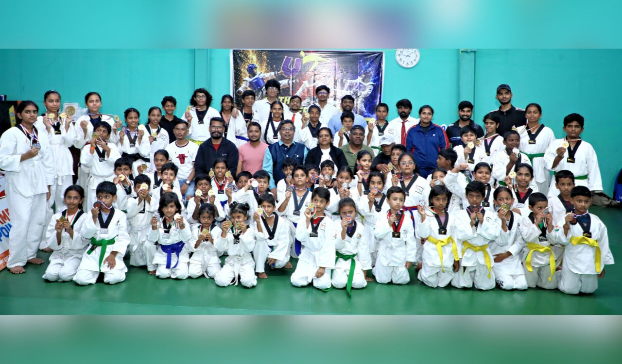 Likhith Sivapuram clinches under-57kg title at ninth Inter-School Taekwondo Championship