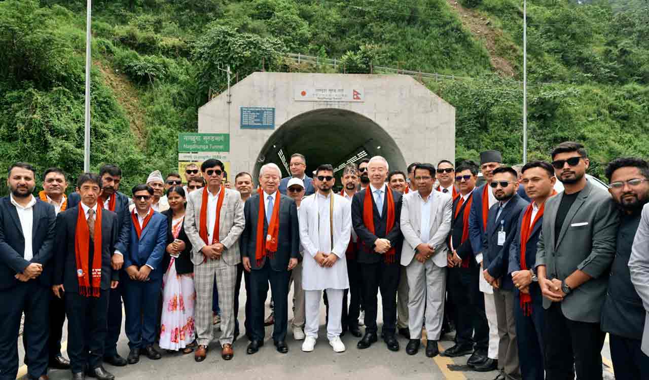 Nepal opens its first road tunnel, marking a new era in transport