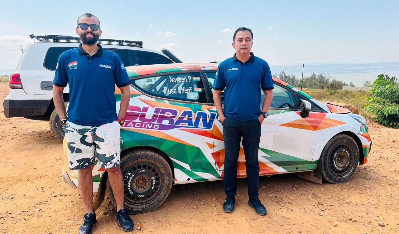 Indian rally duo P. Naveen and Musa Sherif set for Rwanda Mountain Gorilla Rally challenge
