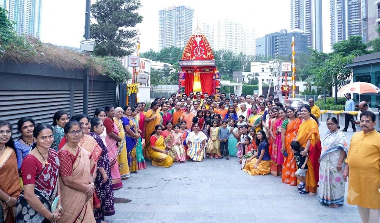 Annual Jagannatha Ratha Yatra celebrated with devotion in Hyderabad