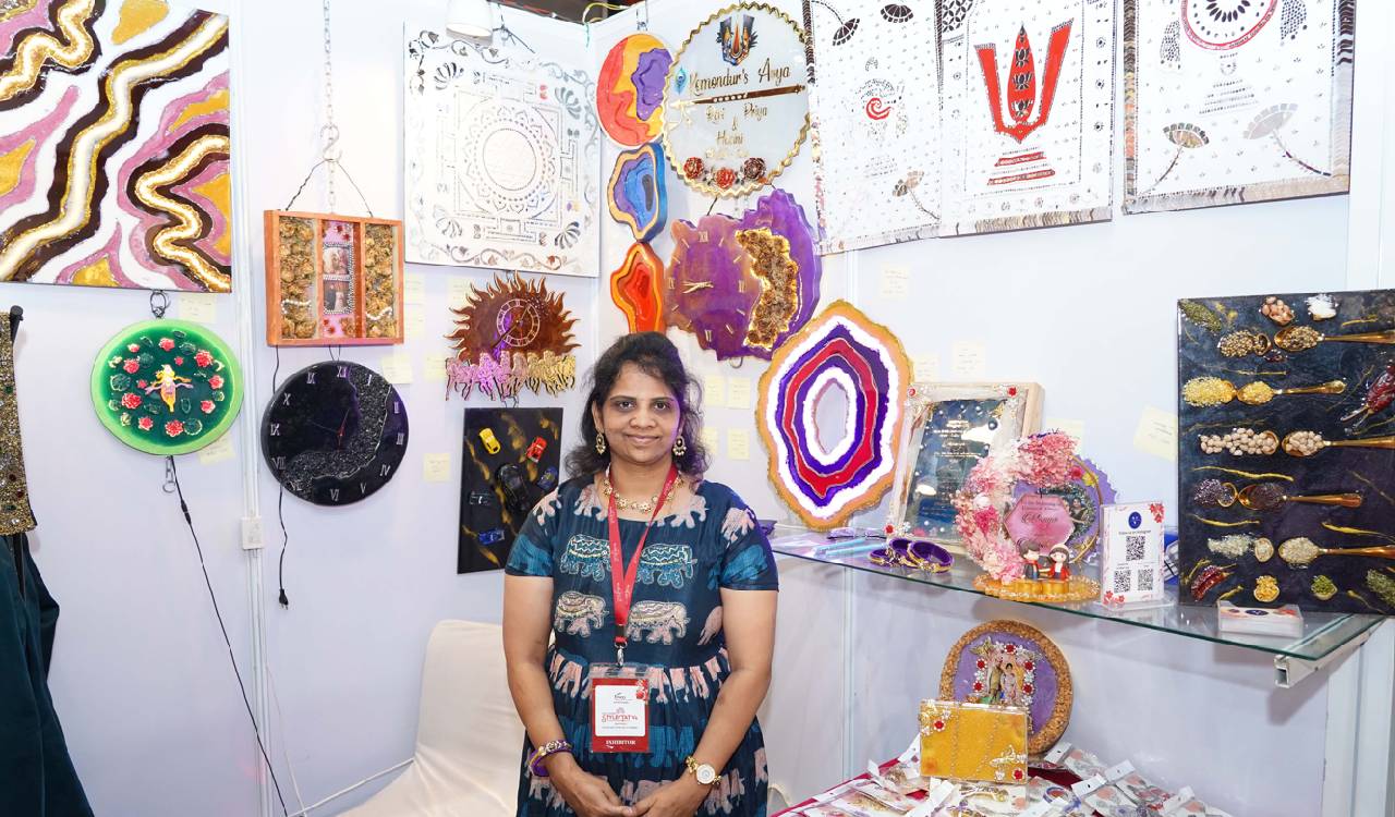 From software professional to Resin artist: Hyderabad woman builds brand around preserving memories