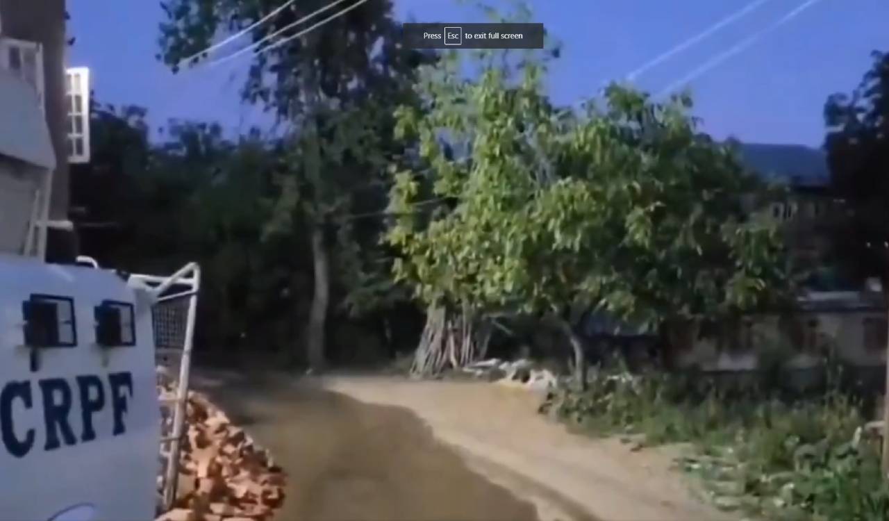 Security forces launch operation after firing in Shopian’s Saidpora