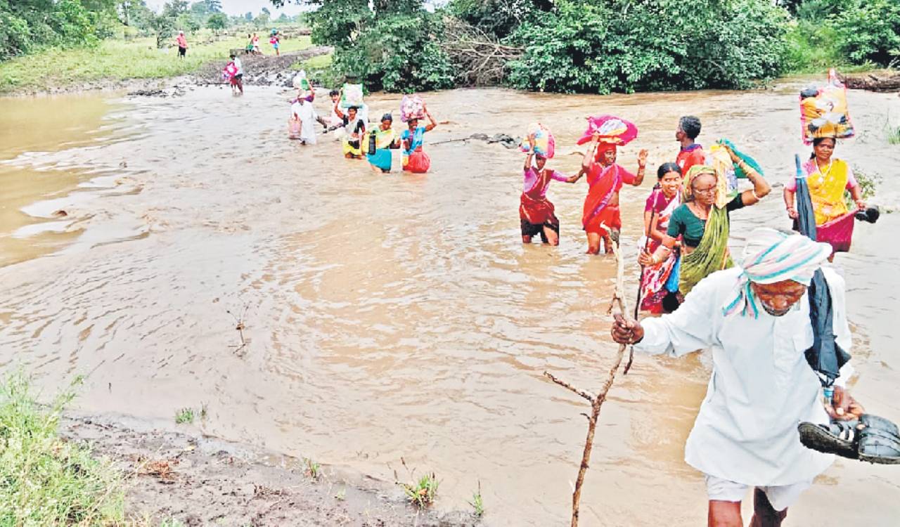 Rains recede in erstwhile Adilabad; full property damage yet to be assessed