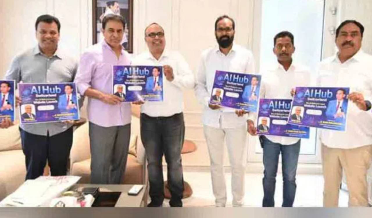 KTR launches AI Hub Switzerland platform in Hyderabad