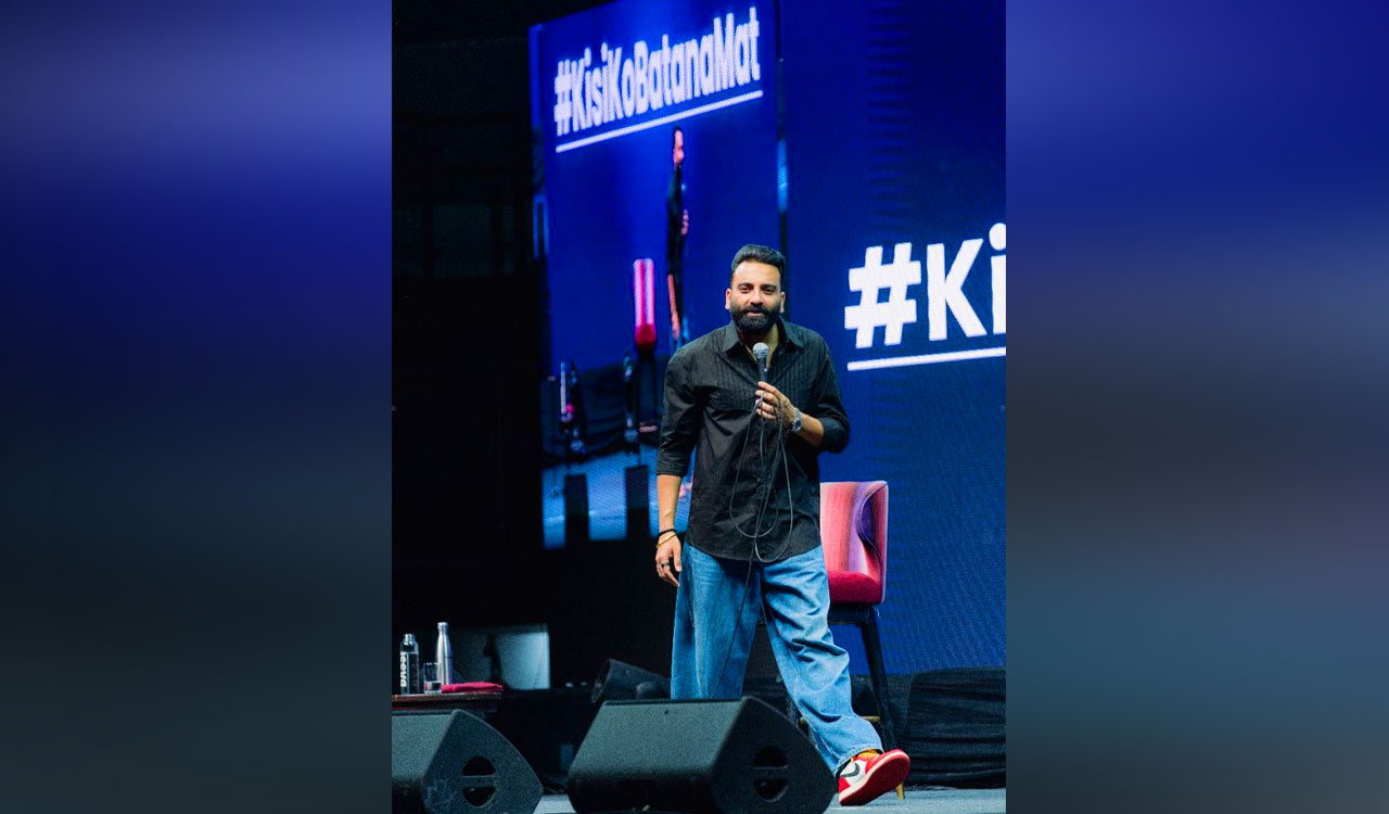 Anubhav Singh Bassi to bring new stand-up show ‘Kisi Ko Mat Batana’ to Hyderabad