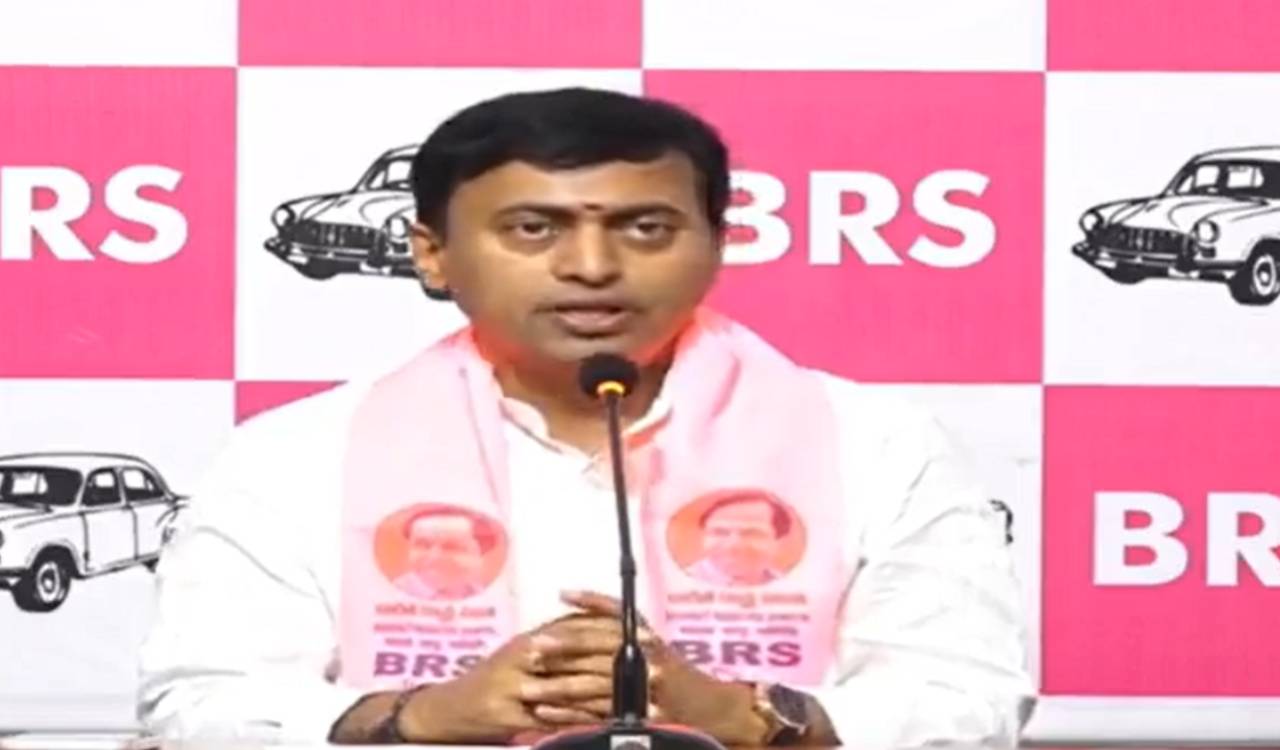 BRS leader Anugula Rakesh Reddy slams low budget allocation for schools in Telangana