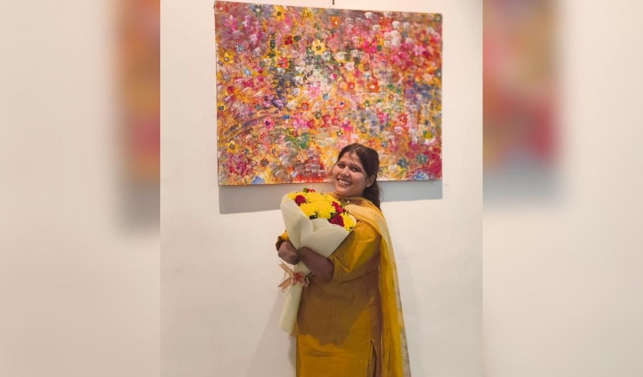 Artist Bharati Saini finds her canvas of hope in Hyderabad
