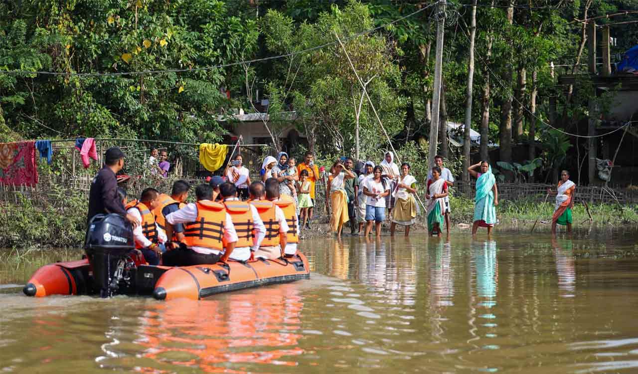 Assam floods: Over 1.68 lakh people affected in 15 districts as situation remains critical