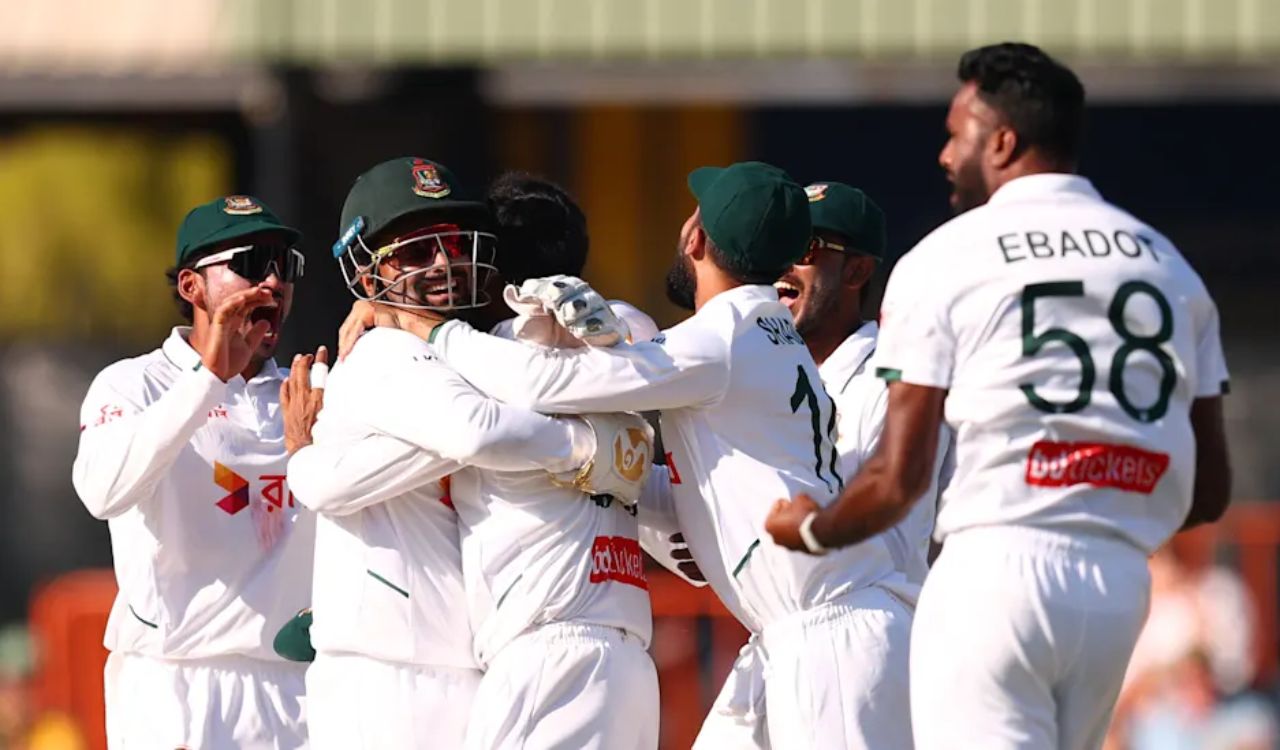 Australia in trouble as Bangladesh close in on historic Test victory in Darwin