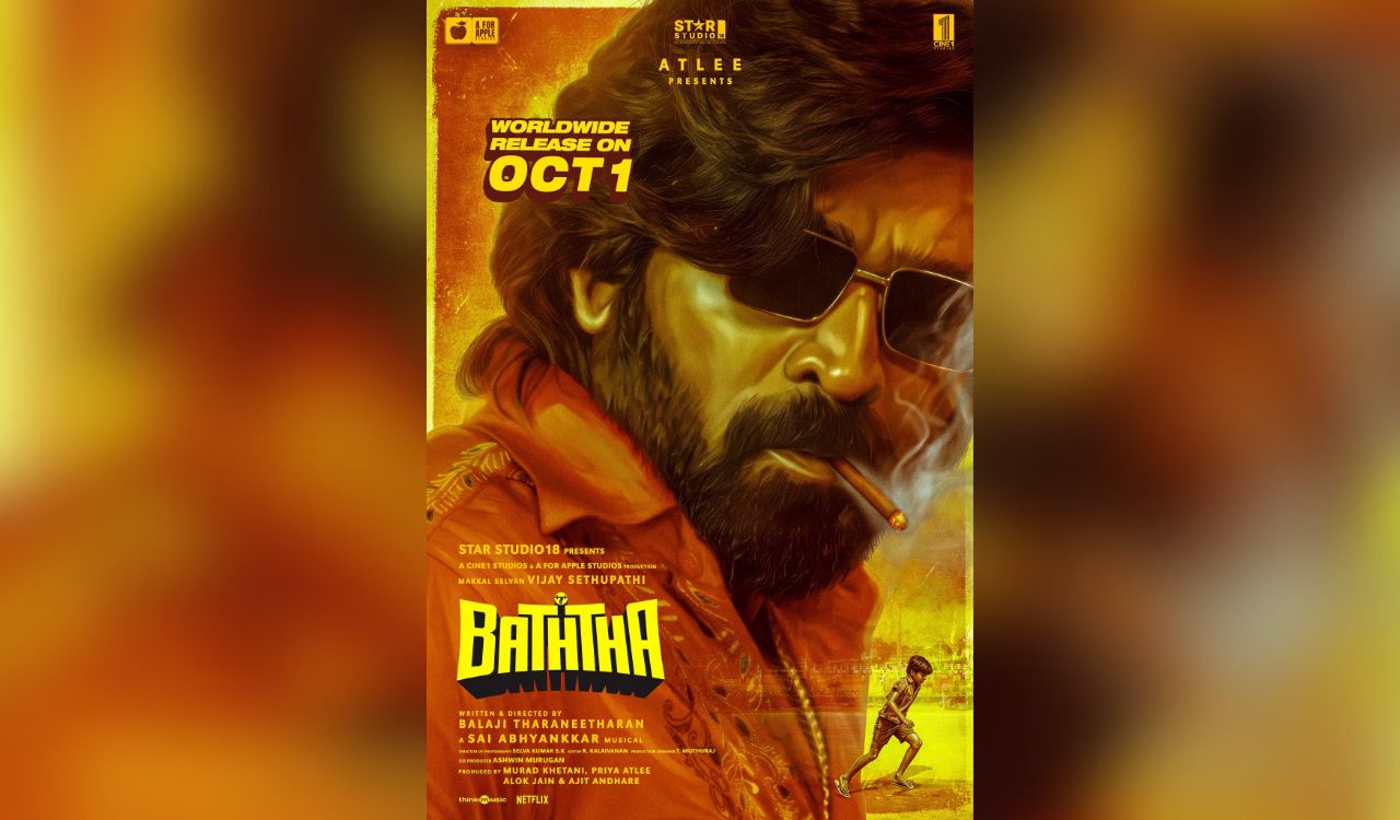 Vijay Sethupathi’s ‘Baththa’ to release worldwide on October 1