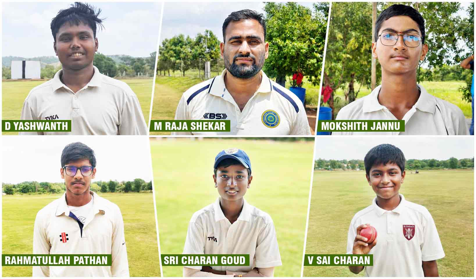 HCA C-Division league: Five centuries highlight high-scoring cricket action in Hyderabad