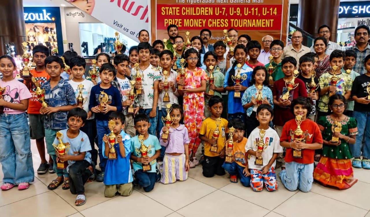 Pragathi Academy crowns young chess champions