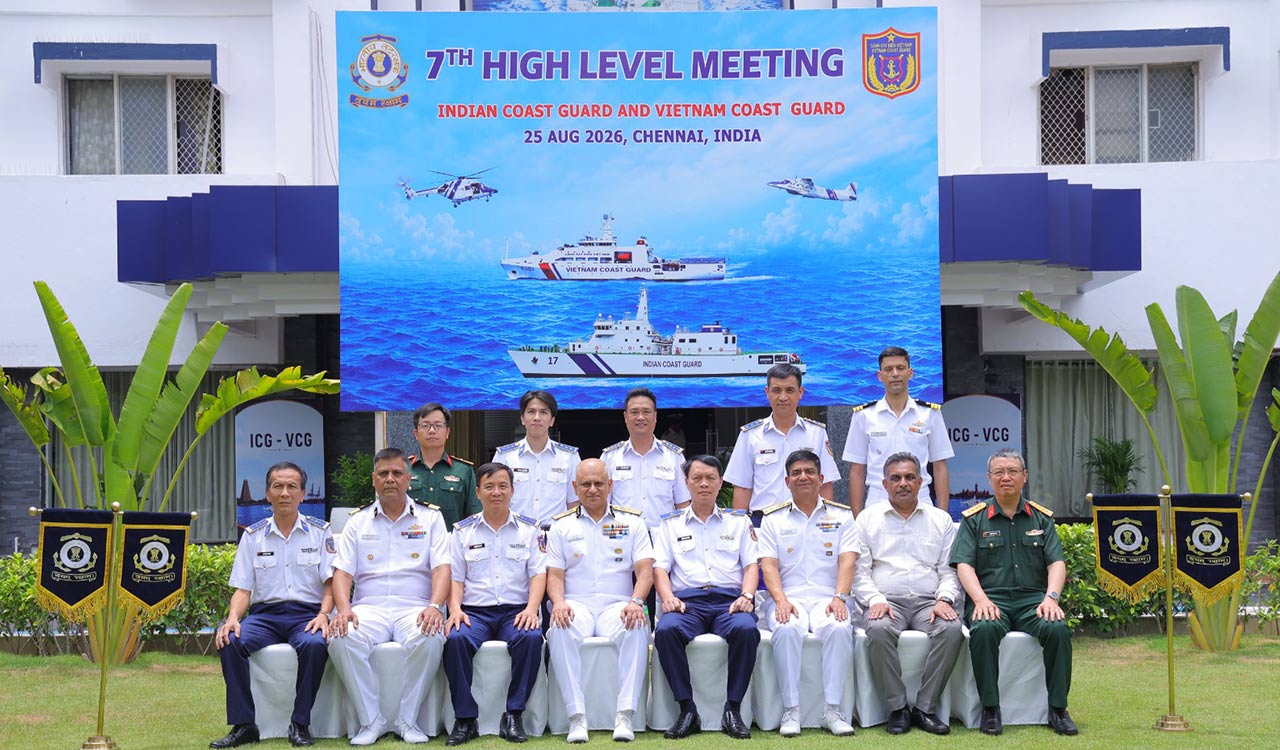 India-Vietnam coast guards deepen maritime ties; joint exercise set for tomorrow