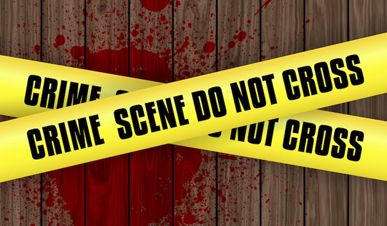 Unidentified man found partially burnt near Goshala in Kavadiguda