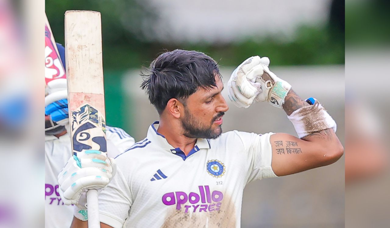2nd Test: Jurel’s unbeaten 115 powers India to 503/9 declaration against Sri Lanka