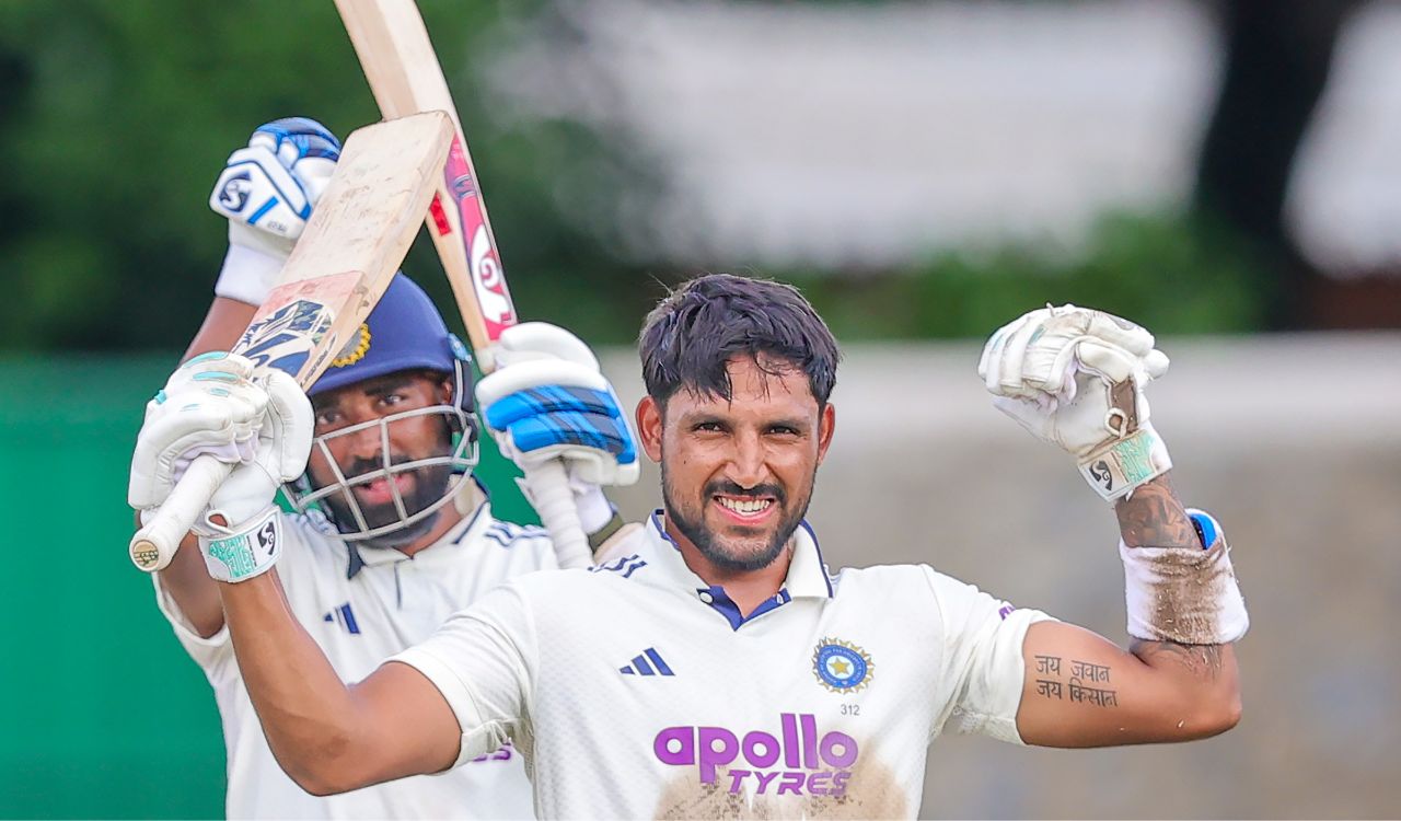 Jurel hits second Test ton, India take command after Sri Lanka reduced to 8/2