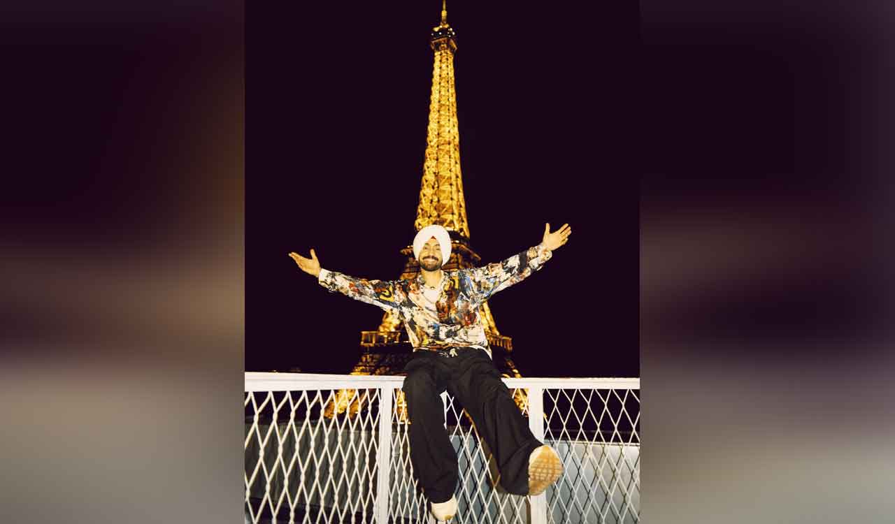 Diljit Dosanjh shares glimpses of Paris leg of Aura World Tour 2026