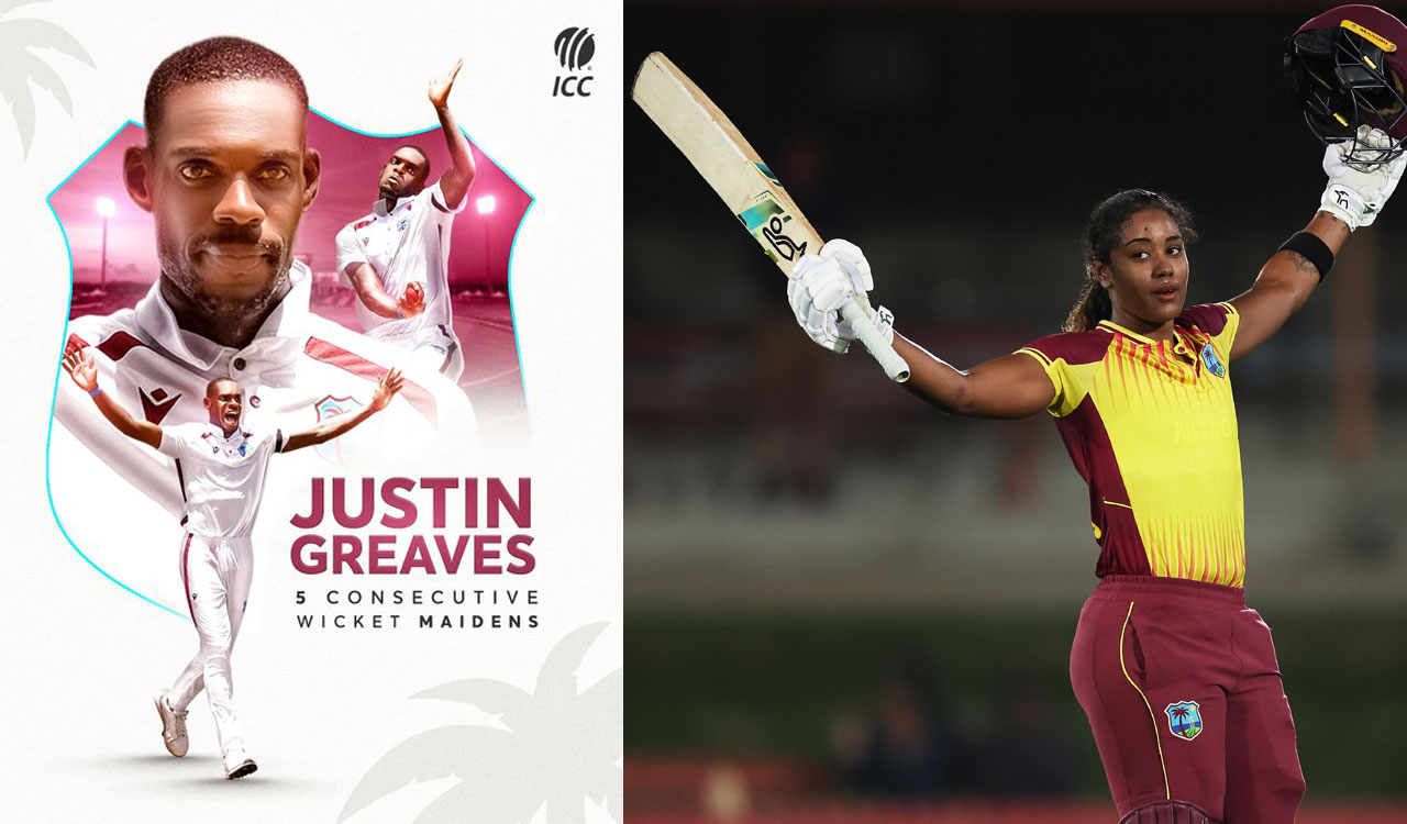 Justin Greaves, Hayley Matthews win ICC Player of the Month awards for July