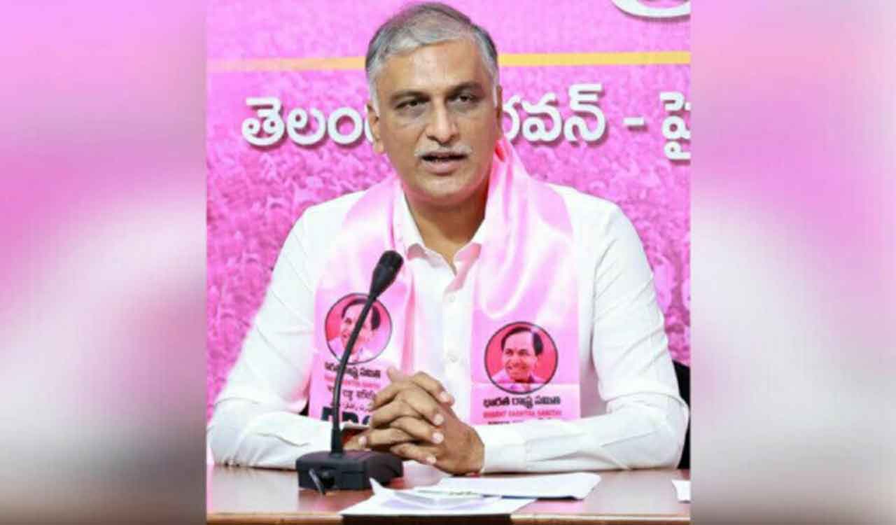 Harish Rao sends legal notices to Congress leaders over remarks