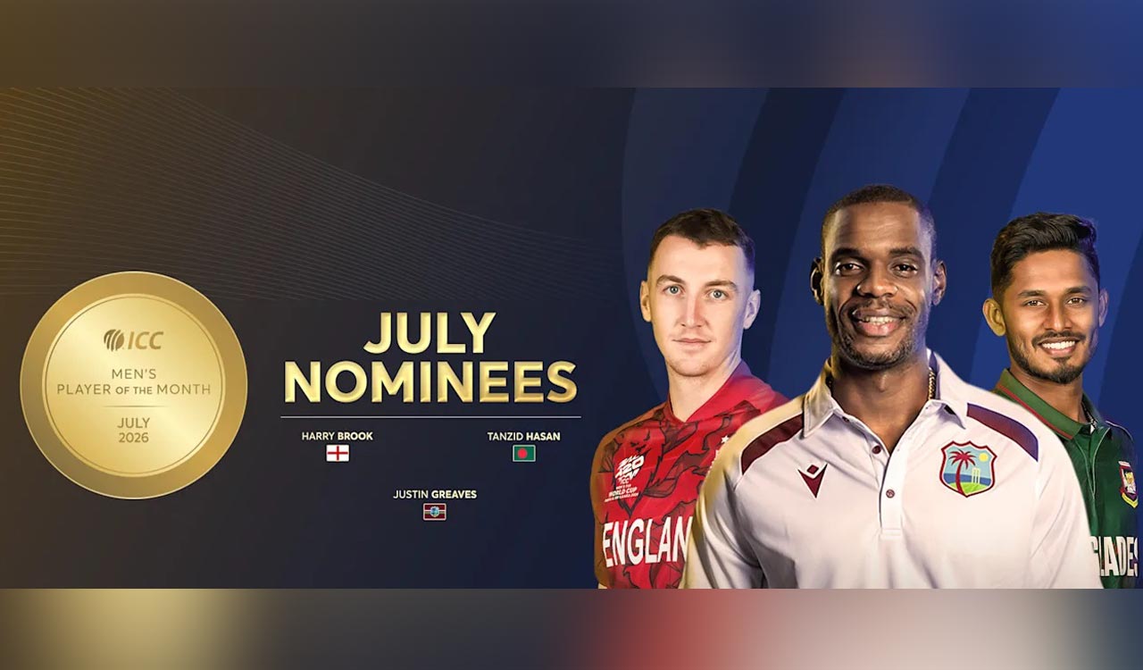 Harry Brook, Justin Greaves, Tanzid Hasan shortlisted for ICC Men’s Player of the Month