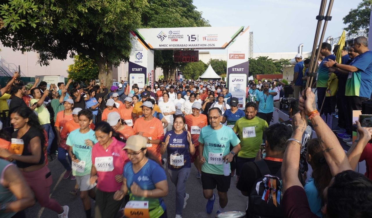 Hyderabad 5K Run sees strong turnout with 300 differently abled participants