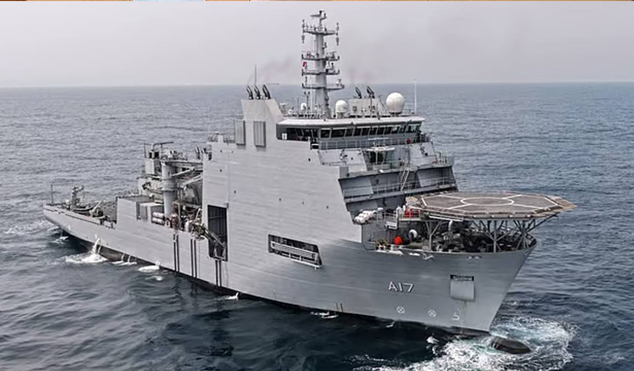 Indian Navy commissions deep-sea diving vessel INS Nipun