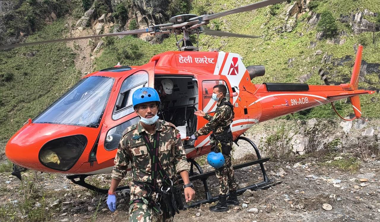 Indian rescue team joins Nepali Army at Chilime, Langtang tunnels