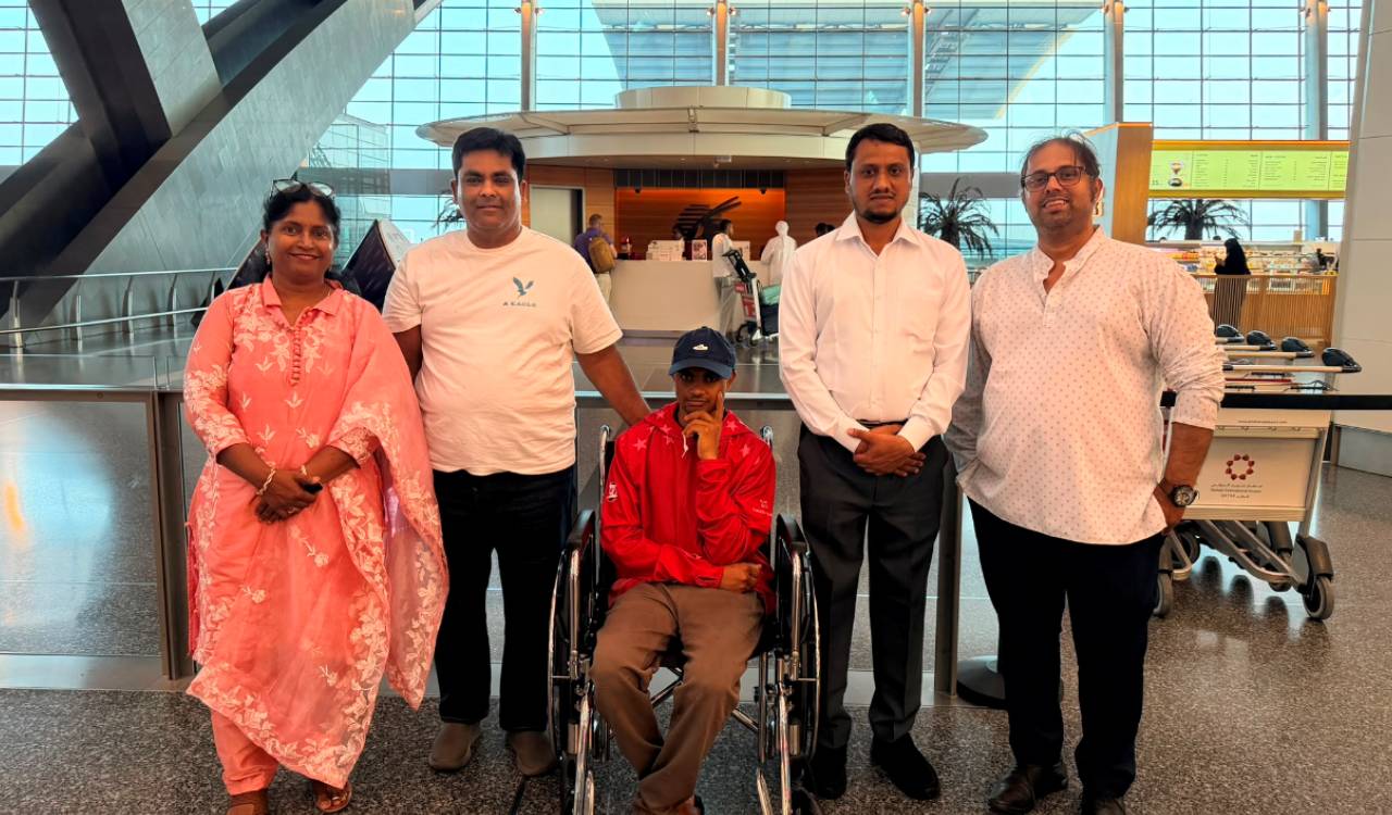 Indian worker who lost memory in Qatar reunited with parents